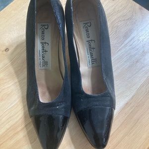 Black heels, size 6AAAA